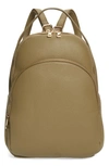 Bp. Mini Faux Leather Backpack In Olive Covert