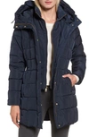 COLE HAAN SIGNATURE COLE HAAN HOODED DOWN & FEATHER JACKET,356SD931