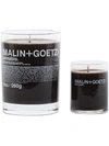 MALIN + GOETZ GET LIT SET OF TWO SCENTED CANDLES