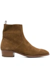 REPRESENT SUEDE ANKLE BOOTS