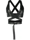Manokhi Megan Bustier Top In Black
