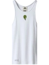 ADIDAS BY 032C X 032C RIBBED COTTON TANK TOP