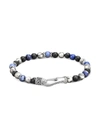 John Hardy Sterling Silver, Jasper, Sodalite And Onyx Classic Chain Bead Bracelet