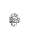 John Hardy Legends Naga' Sapphire Sterling Silver Ring
