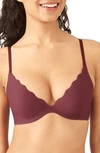 B.tempt'd By Wacoal B.wow'd Convertible Push-up Bra In Windsor Wine