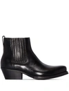 OUR LEGACY LEATHER ANKLE BOOTS
