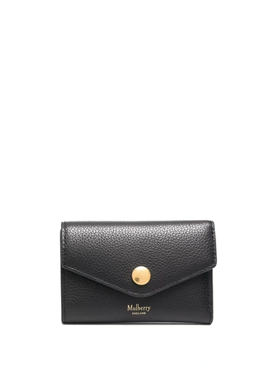 Mulberry Folded Cardholder In Black