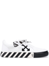 OFF-WHITE LOGO-PATCH LOW-TOP SNEAKERS