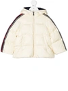 GUCCI INTERLOCKING G-STRIPE PADDED JACKET