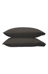 Matouk Nocturne 600 Thread Count Pillowcase In Black