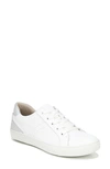 Naturalizer Morrison  Womens Leather Lifestyle Casual And Fashion Sneakers In White Iridescent Leather