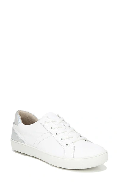 Naturalizer Morrison  Womens Leather Lifestyle Casual And Fashion Sneakers In White Leather