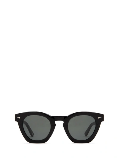 Ahlem Montorgueil Black Oval-frame Sunglasses