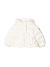 MONCLER WHITE PADDED COAT,1A5221053333 034