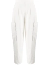 STELLA MCCARTNEY TAPERED HIGH-WAISTED TROUSERS