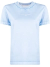 Stella Mccartney T-shirt Overprinted Color Shirt In Blue