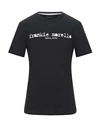 Frankie Morello T-shirts In Black