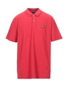 Napapijri Polo Shirts In Red