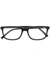 Lacoste Square-frame Glasses In Schwarz