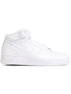 Nike Air Force 1 High '07 Cw2290-111 Men's White Leather Sneaker Shoes Opp76 In White