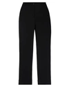 Via Masini 80 Trousers Black In Black