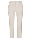 Pt Torino Woman Pants Beige Size 10 Cotton, Lyocell, Elastane