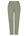 L AGENCE L'AGENCE WOMAN PANTS MILITARY GREEN SIZE 29 COTTON, POLYESTER, ELASTANE,13527207VF 4