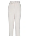 CAMBIO CAMBIO WOMAN PANTS IVORY SIZE 6 POLYESTER,13528102EF 4