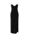 Nili Lotan Plunge Neck Slip Dress In Black