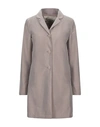 Herno Overcoats In Light Brown
