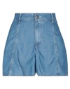 KARL LAGERFELD KARL LAGERFELD WOMAN DENIM SHORTS BLUE SIZE 32 LYOCELL,42821402CM 5