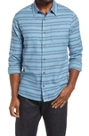 Travismathew Degrees Regular Fit Shirt In Aegean