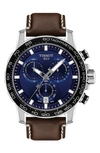 Tissot Supersport Gts Chronograph, 45.5mm In Blue