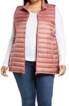BOBEAU QUILTED PUFFER VEST,XV0W01BND