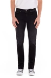 Fidelity Denim Jimmy Slim Staight Denim Jeans In Blackstar