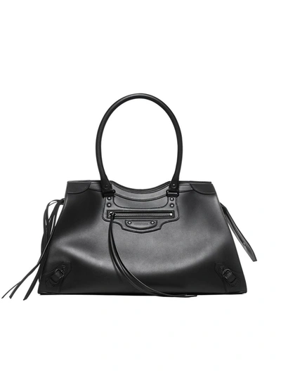 Balenciaga Neo Classic Large Top Handle Bag In Black