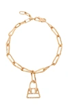 JACQUEMUS WOMEN'S LE COLLIER CHIQUITA GOLD-TONE NECKLACE