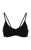 Jacquemus Le Bandeau Valensole Black In Plaid,black