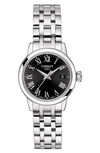 Tissot Women's Swiss Classic Dream Stainless Steel Bracelet Watch 28mm In Black