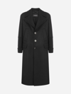 NEIL BARRETT VIRGIN WOOL LONG COAT