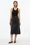3.1 Phillip Lim 3.1 X Shopbop A-line Belted Utility Skirt In Animal Print