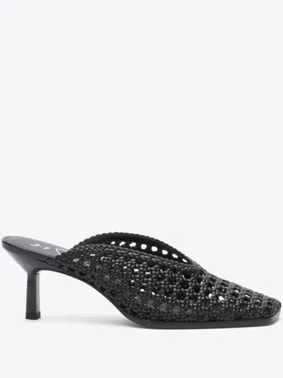 3.1 PHILLIP LIM 68MM MACRAMÉ MULES