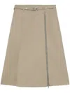 3.1 Phillip Lim A-line Skirt In 褐色