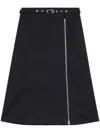 3.1 Phillip Lim A-line Skirt In 黑色