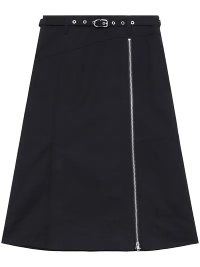 3.1 Phillip Lim A-line Skirt In 黑色