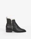 3.1 Phillip Lim Black Suede Alexa Boots In Black