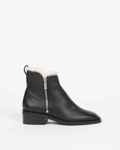 3.1 Phillip Lim Alexa 40mm Shearling Boot In Black