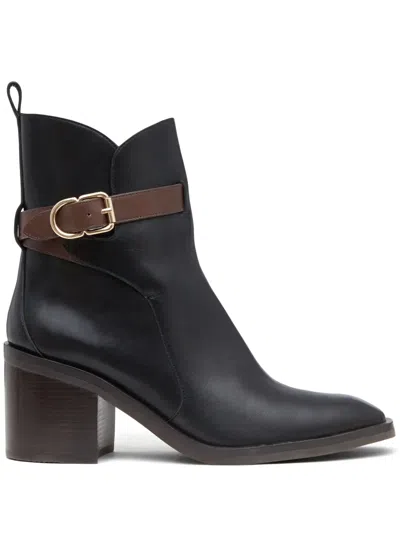 3.1 Phillip Lim Alexa 70mm Leather Boots In Black