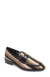 3.1 Phillip Lim Alexa Colorblock Woven Penny Loafers In Black Multi