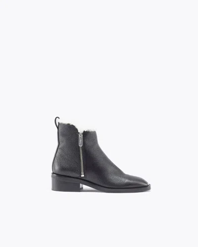 3.1 Phillip Lim Alexa Shearling Boots In Black